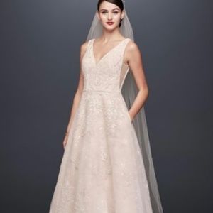 Oleg Cassini CWG792 Wedding Dress